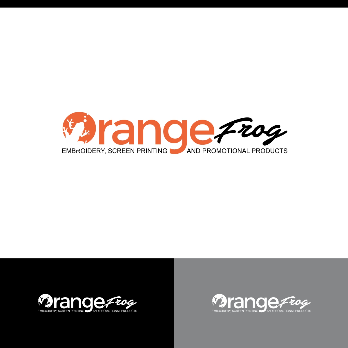 Logo Design by e-graphics for Orange Frog | Design #15816848