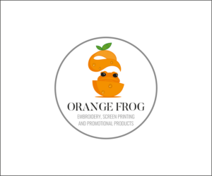 Orange Frog and if possible Embroidery, Screen Printing and Promotional Products | Logo Design by pachilakili