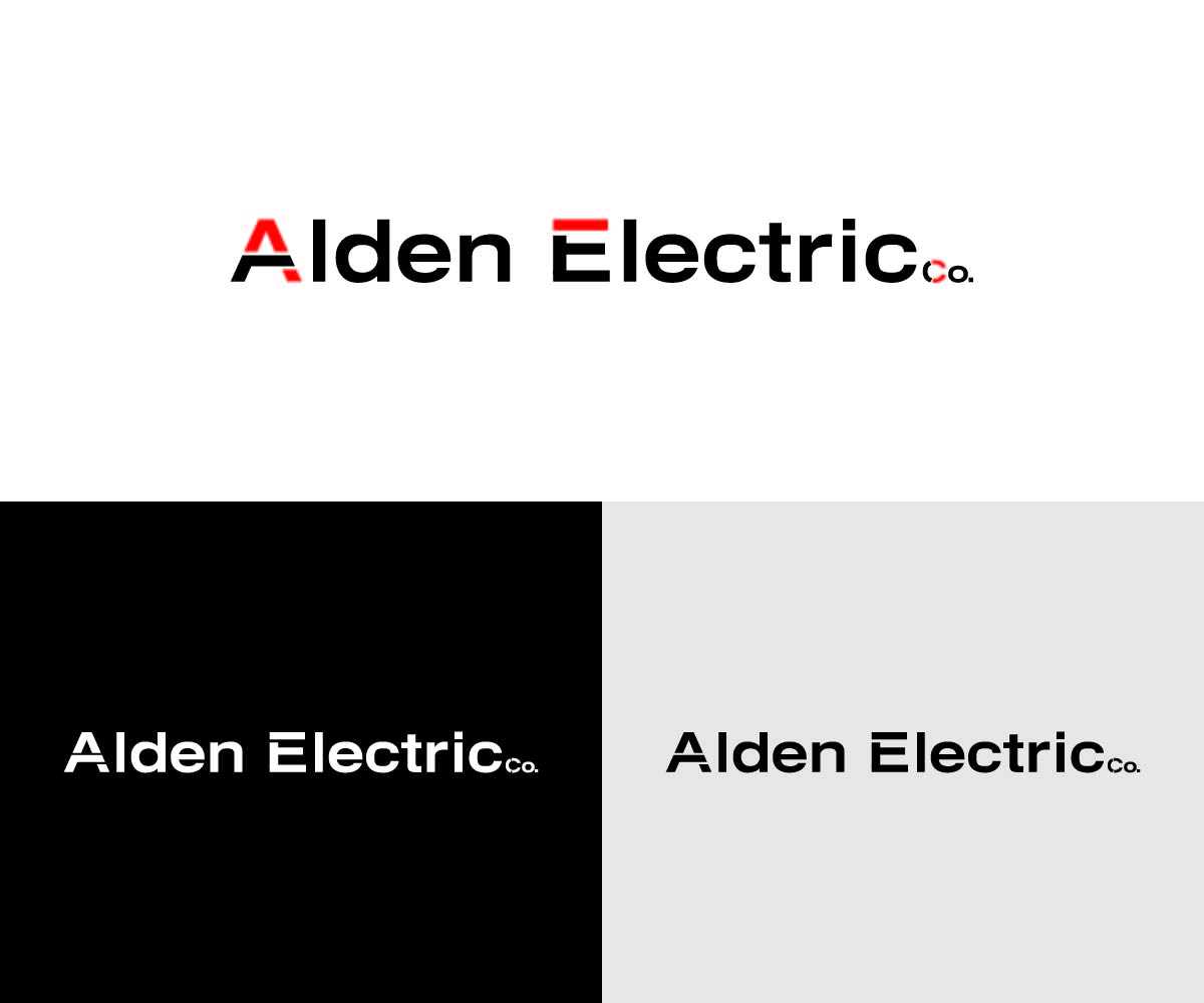 Logo-Design von eMARK für Alden Electric Co | Design #15809545