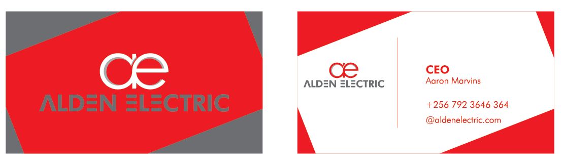 Logo Design by aaronmarvinson for Alden Electric Co | Design #15829573