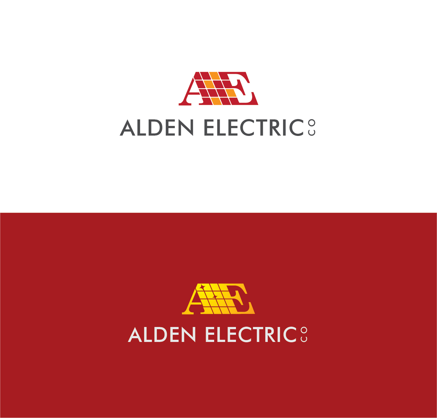 Logo Design by Muhammad Imran 3 for Alden Electric Co | Design #15806411