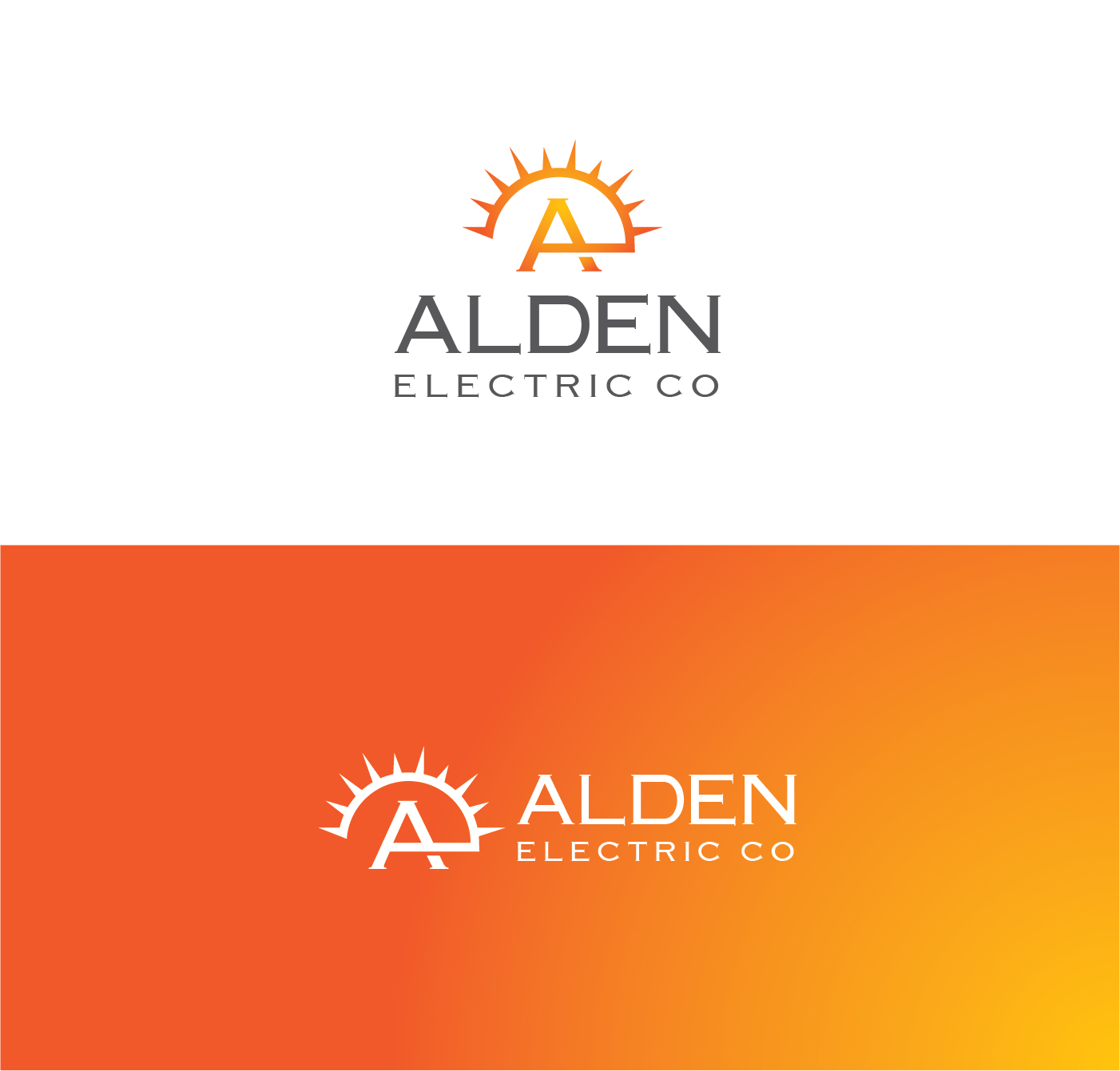 Logo Design by Muhammad Imran 3 for Alden Electric Co | Design #15806413