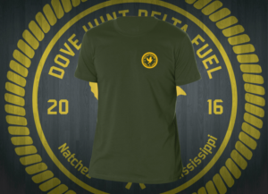 Dove Hunt DELTA FUEL T Shirt design | T-shirt Design by Taho Design