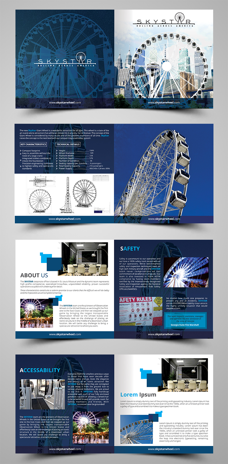 Brochure Design by ESolz Technologies for Skyview Atlanta | Design: #16299599