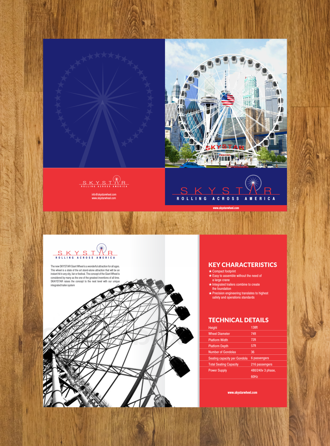 Brochure Design by DIGIPIX for Skyview Atlanta | Design #16207696