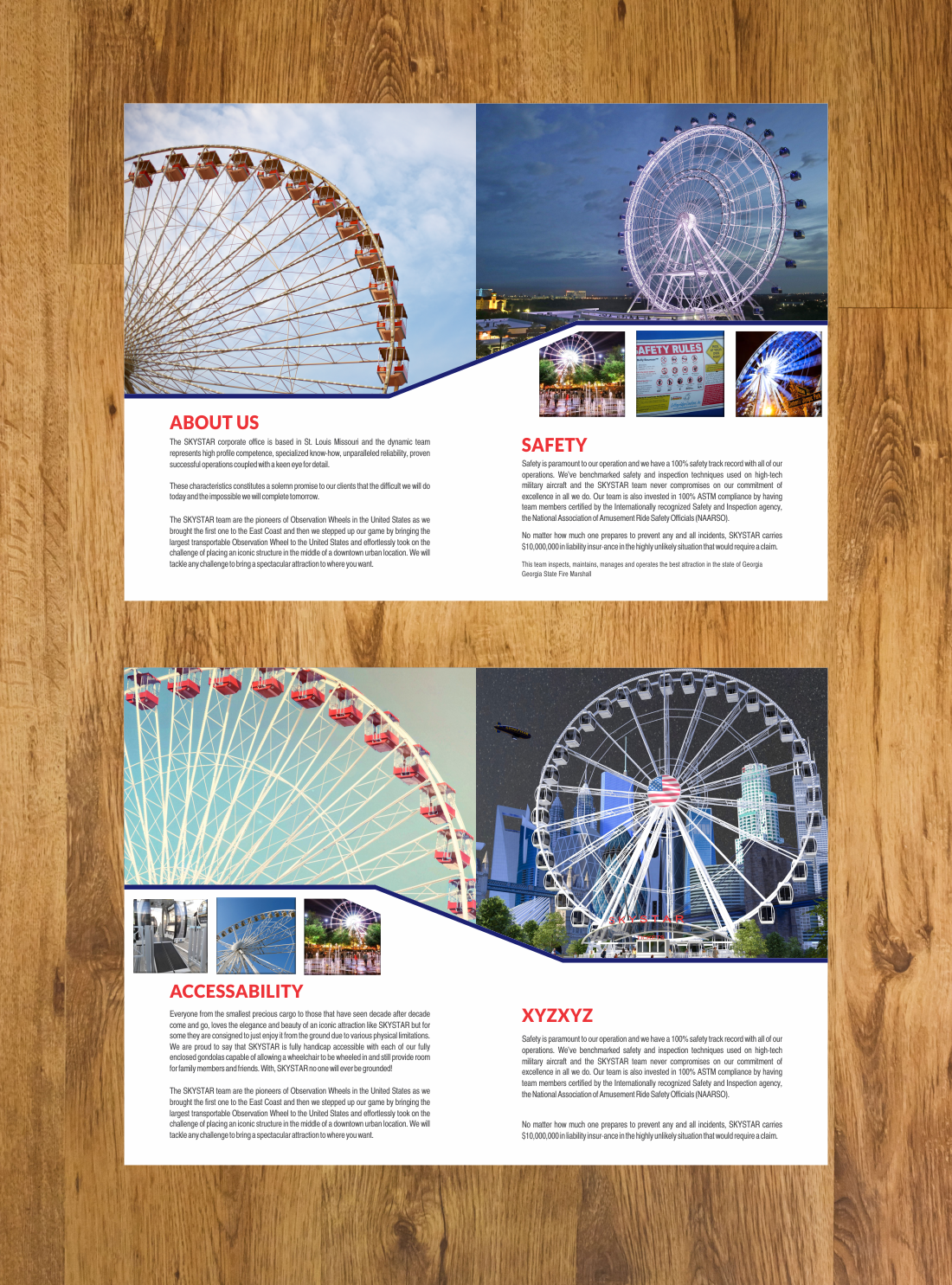 Brochure Design by DIGIPIX for Skyview Atlanta | Design #16207703