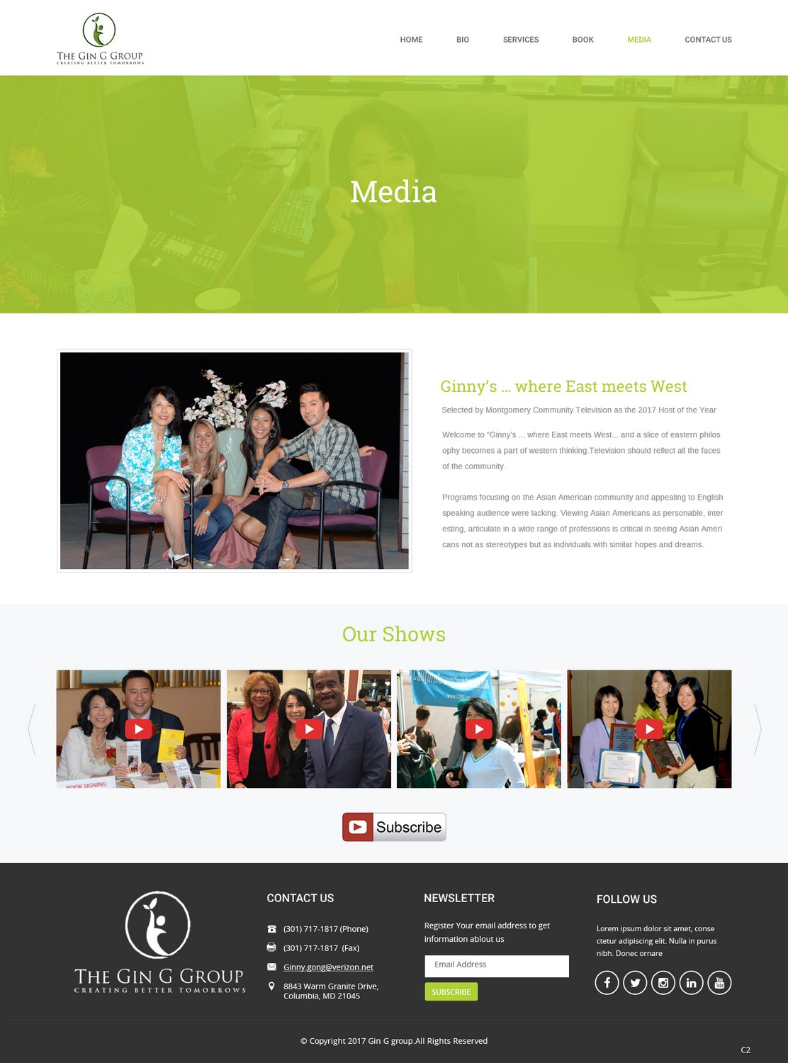 Web-Design von pb für The Gin G Group | Design #17263861
