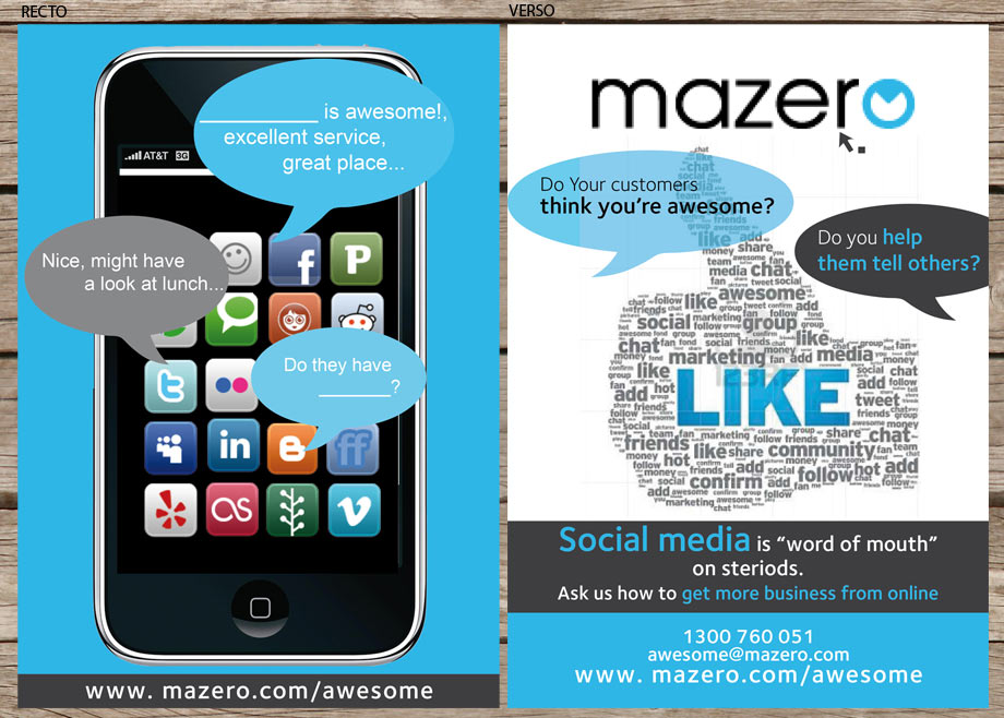 Flyer Design by san011 for Mazero | Design #604162