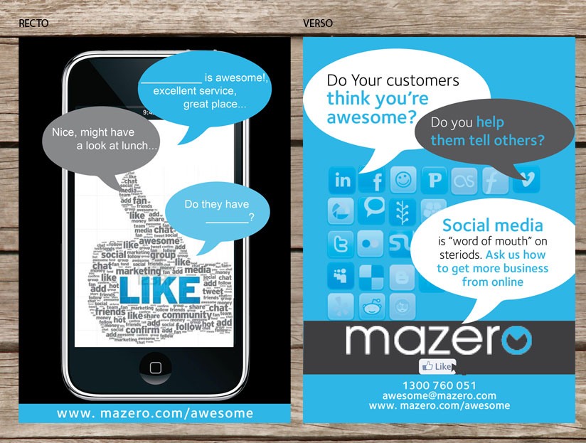 Flyer Design by san011 for Mazero | Design #604167