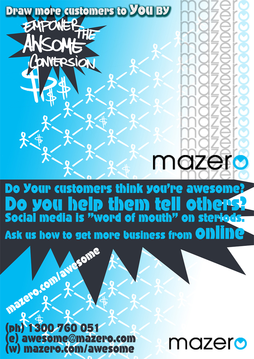 Design de Flyer par Lukasz pour Mazero | Design #615601