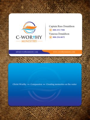 Business Card Design by Sandaruwan for Seaworthy Outreach | Design #15818125
