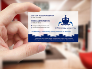 Business Card Design by Creations Box 2015 for Seaworthy Outreach | Design: #15861805