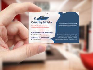 Business Card Design by Creations Box 2015 for Seaworthy Outreach | Design: #15861807