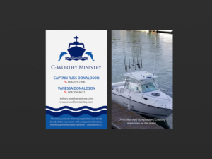 Business Card Design by Creations Box 2015 for Seaworthy Outreach | Design: #15861812