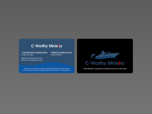 Business Card Design by Creations Box 2015 for Seaworthy Outreach | Design: #15861813