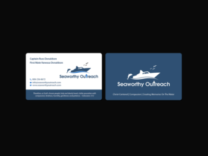 Business Card Design by Creations Box 2015 for Seaworthy Outreach | Design: #15942007