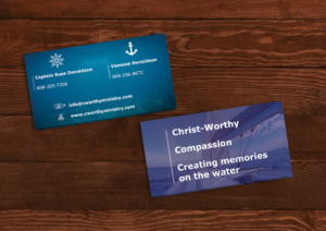 Business Card Design by Olia Kashyna for Seaworthy Outreach | Design #15815218