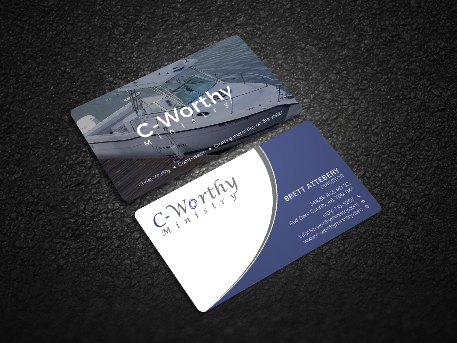 Business Card Design by Graphic Flame for Seaworthy Outreach | Design #15842532