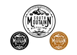 Diseño de Logo por Mandy Illustrator para South Mountain Distilling Comapny | Diseño: #15875108