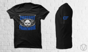 CrossFit Framework Simple yet Elegant T-Shirt design | T-shirt Design by vjosh