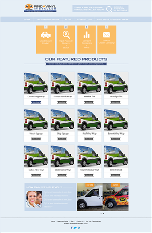 Web Design by AVROM for ImproveYourVehicle | Design: #2658879