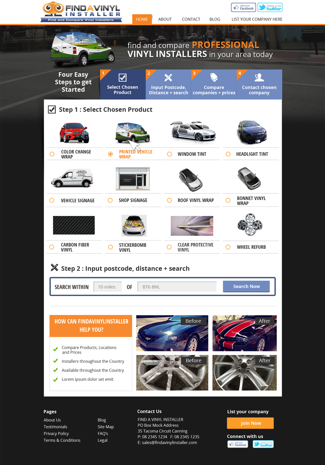Web-Design von Nelsur für ImproveYourVehicle | Design #2629683