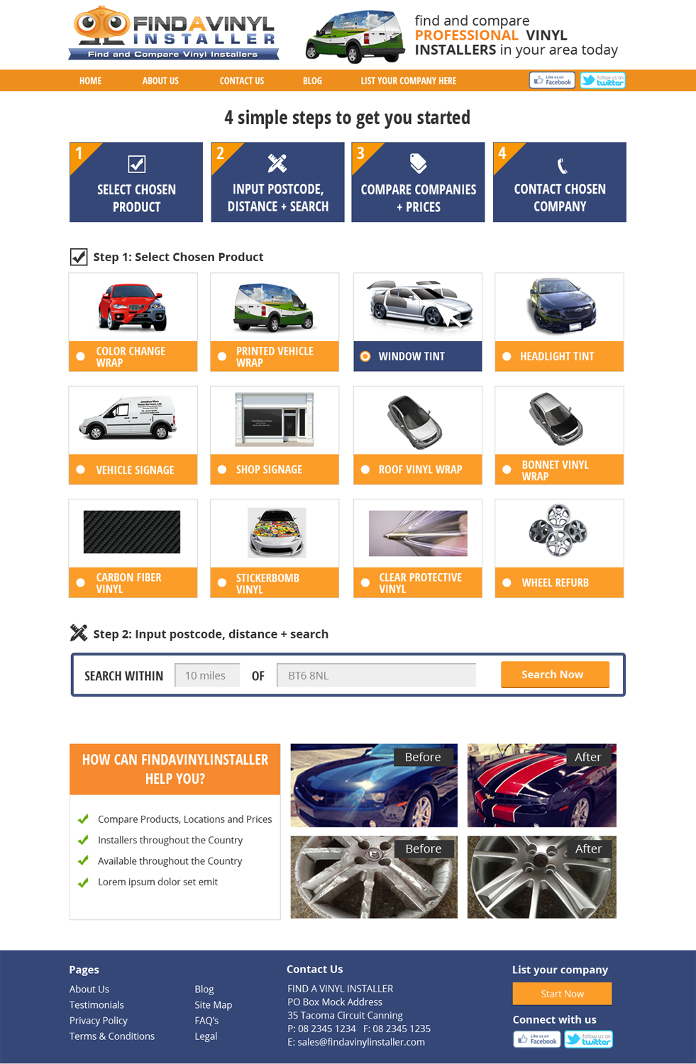 Web-Design von Nelsur für ImproveYourVehicle | Design #2629739