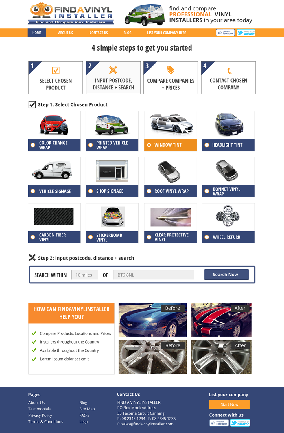 Web-Design von Nelsur für ImproveYourVehicle | Design #2635952