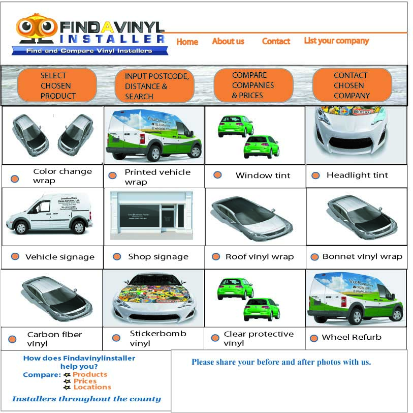 Web Design by DaVinci Design for ImproveYourVehicle | Design #2659555
