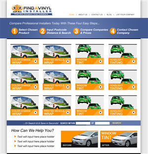 Web Design by hendron for ImproveYourVehicle | Design: #2624743