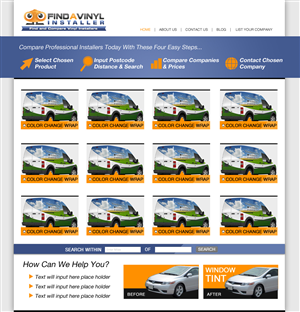 Web Design by hendron for ImproveYourVehicle | Design: #2652505