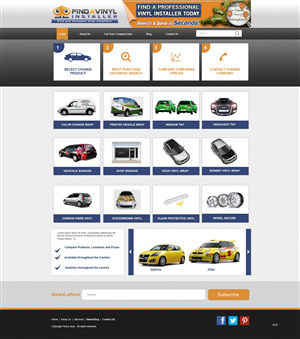 Web Design by pb for ImproveYourVehicle | Design: #2626138