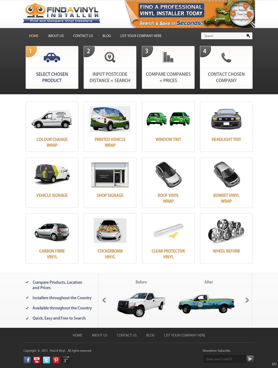 Web Design par pb pour ImproveYourVehicle | Design #2626143