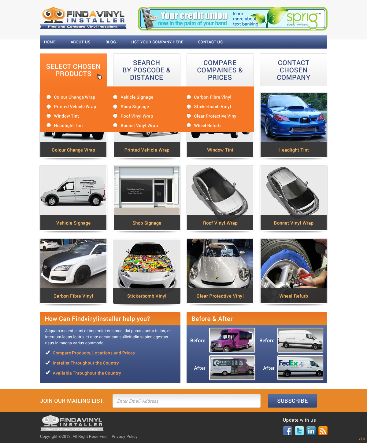 Web Design par pb pour ImproveYourVehicle | Design #2629651