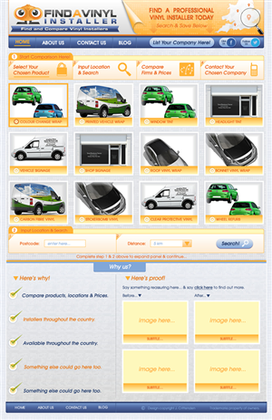 Web Design by J.Crittenden for ImproveYourVehicle | Design: #2638522