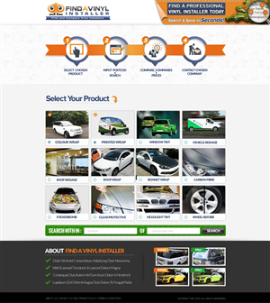 Web Design by TechWise for ImproveYourVehicle | Design: #2630129