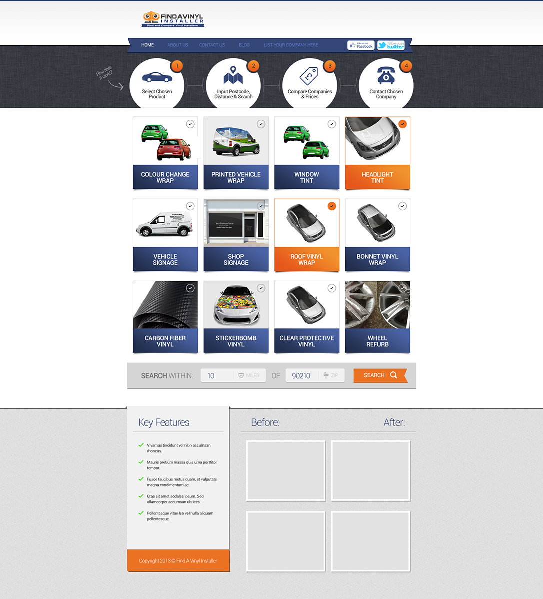 Web Design by Fuxxo Works for ImproveYourVehicle | Design #2632316