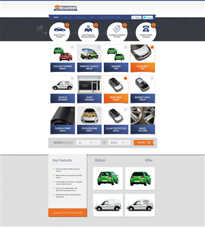 Web Design by Fuxxo Works for ImproveYourVehicle | Design: #2645043