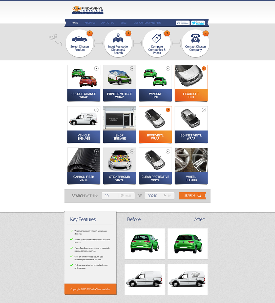 Web Design by Fuxxo Works for ImproveYourVehicle | Design #2650339