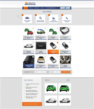 Web Design by Fuxxo Works for ImproveYourVehicle | Design: #2652425