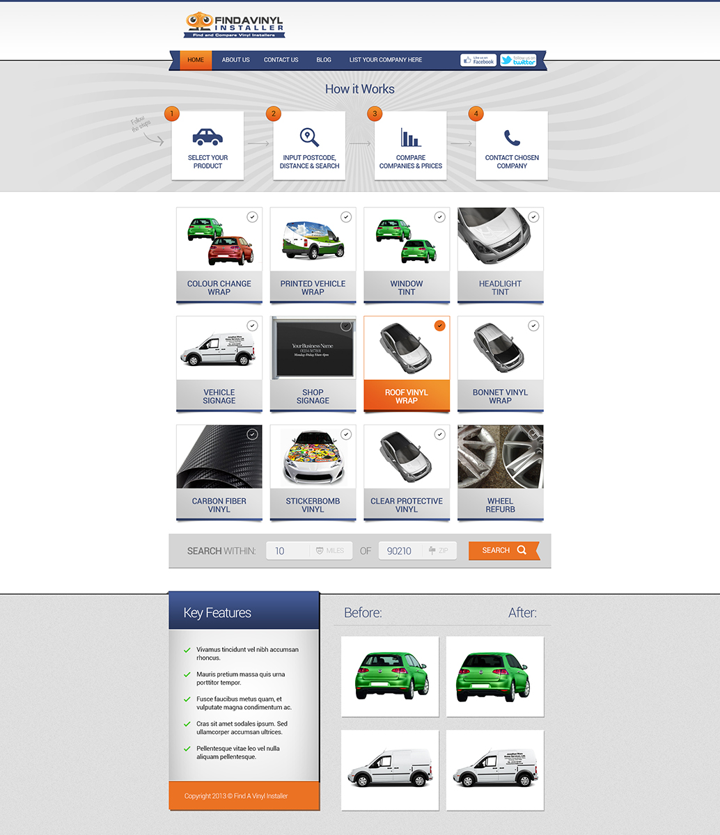 Web-Design von Fuxxo Works für ImproveYourVehicle | Design #2653228
