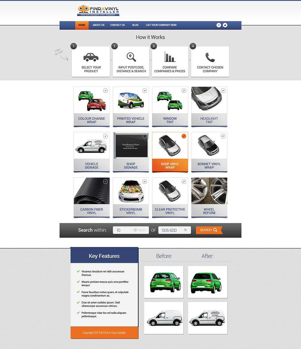 Web Design by Fuxxo Works for ImproveYourVehicle | Design: #2663564