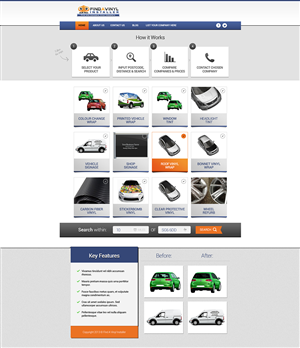 Web Design by Fuxxo Works for ImproveYourVehicle | Design #2663564