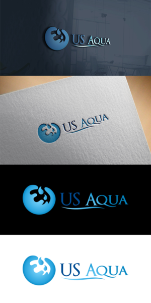 Logo Design by king solangi for US Aqua | Design: #15828422