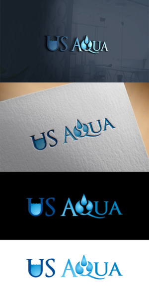 Logo Design by king solangi for US Aqua | Design: #15828423