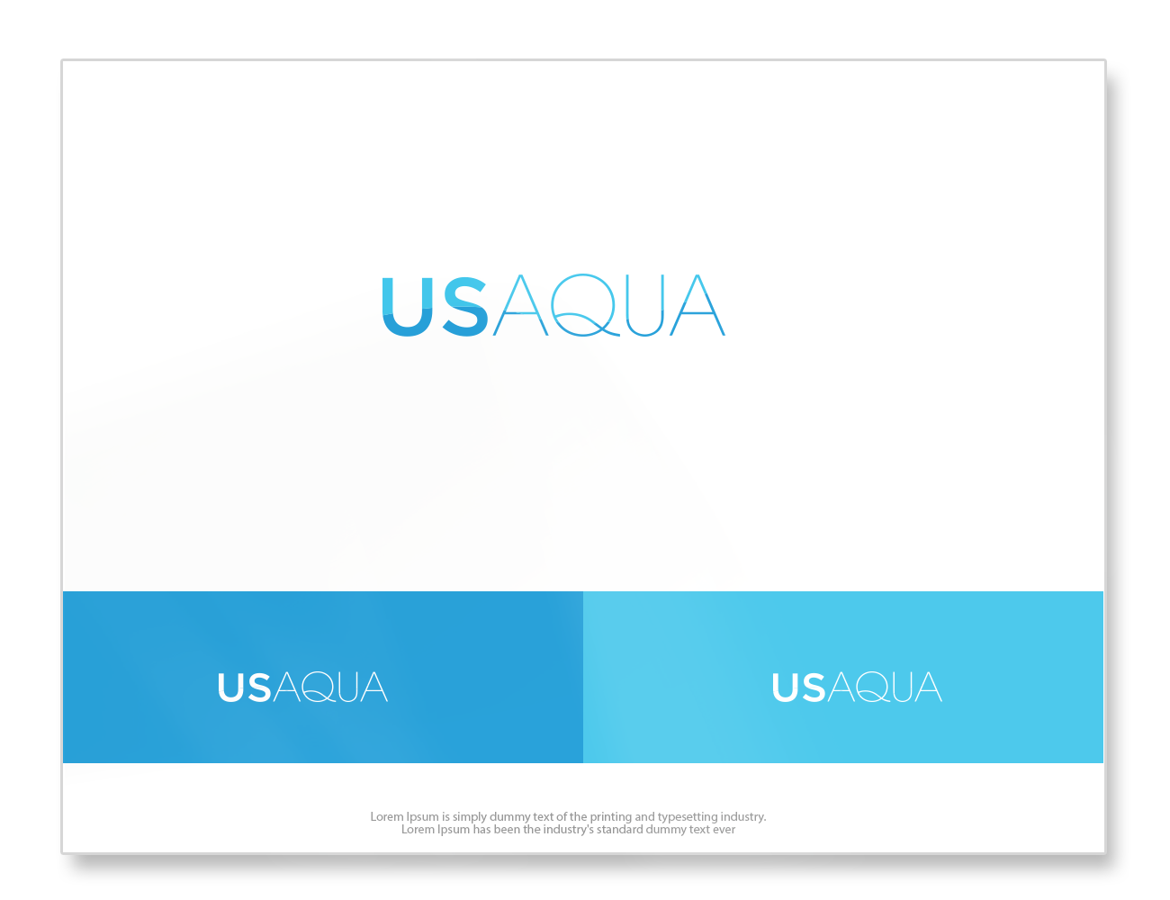 Logo Design by groomfox for US Aqua | Design #15901072