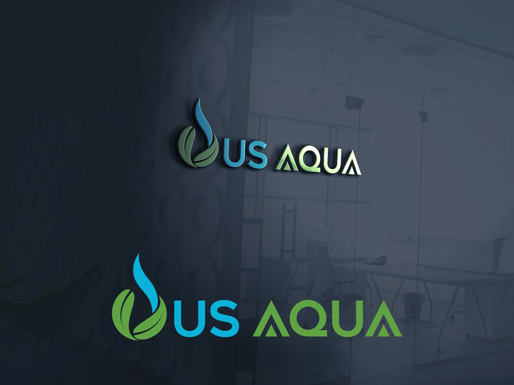 Logo Design by A S design @ for US Aqua | Design #15837586