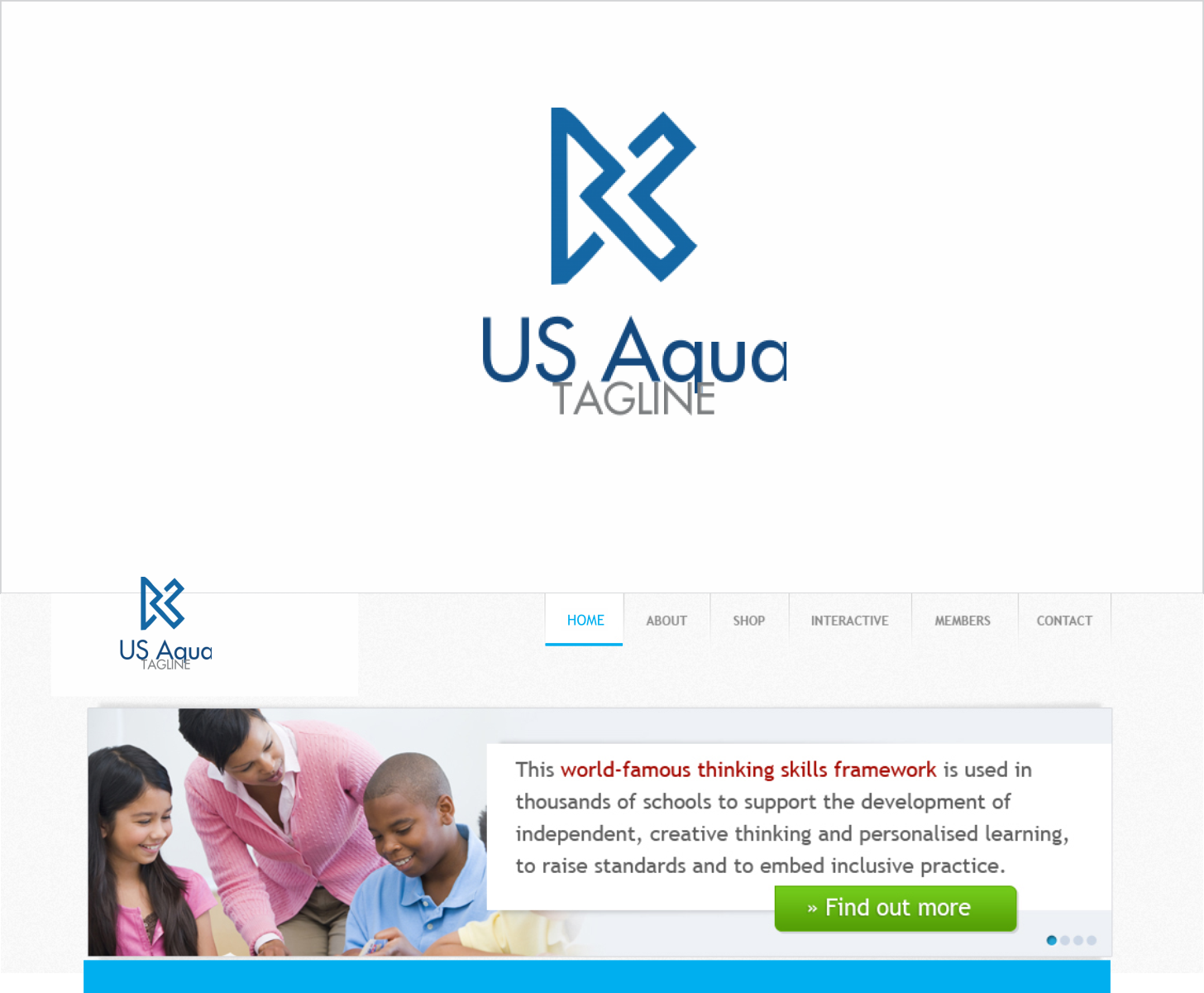 Logo Design by Kisahklasik for US Aqua | Design #15840555