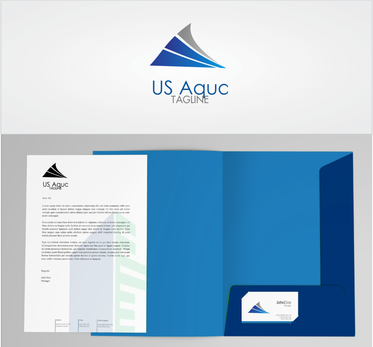 Logo Design by Kisahklasik for US Aqua | Design #15840557