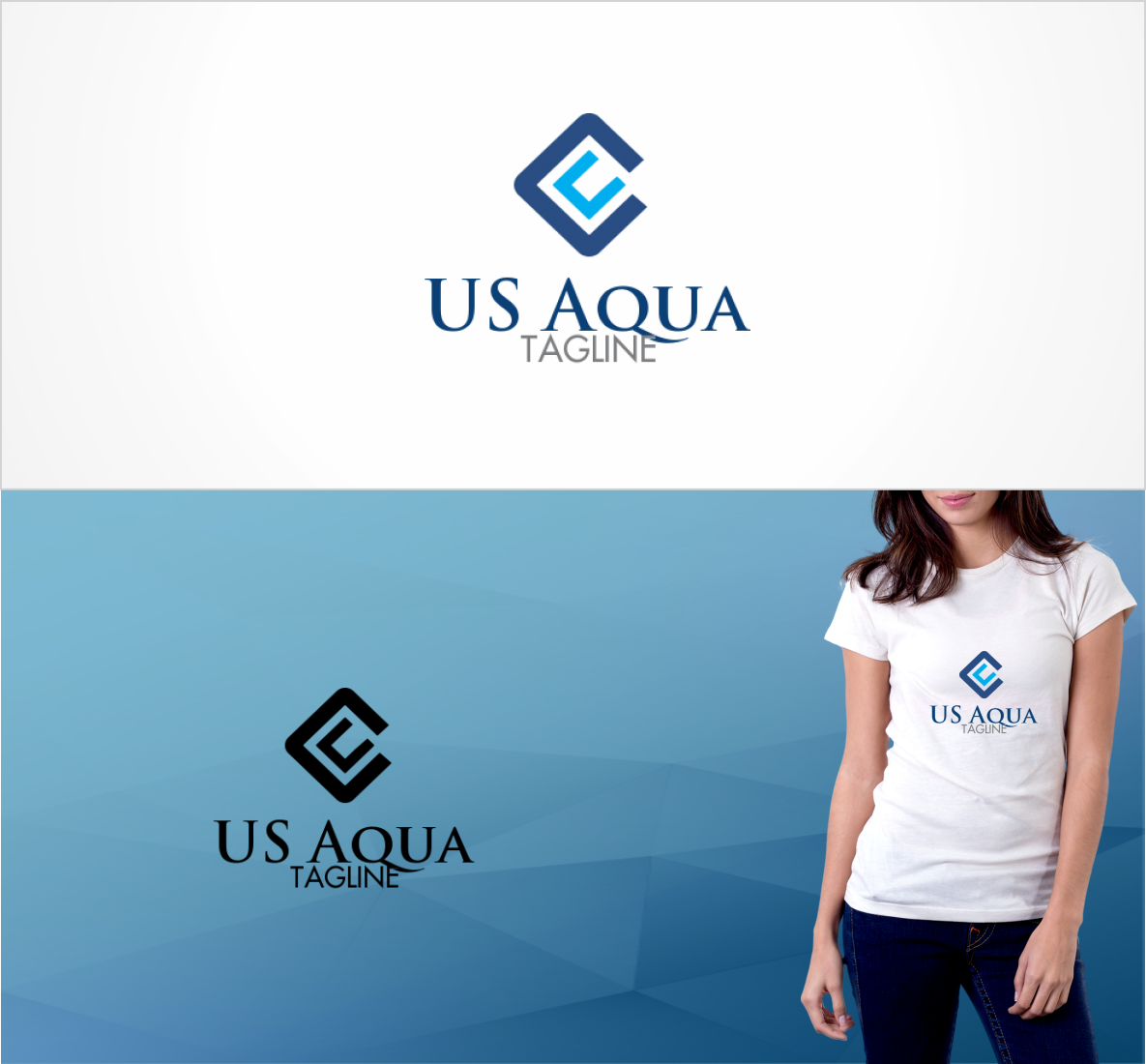 Logo Design by Kisahklasik for US Aqua | Design #15840558